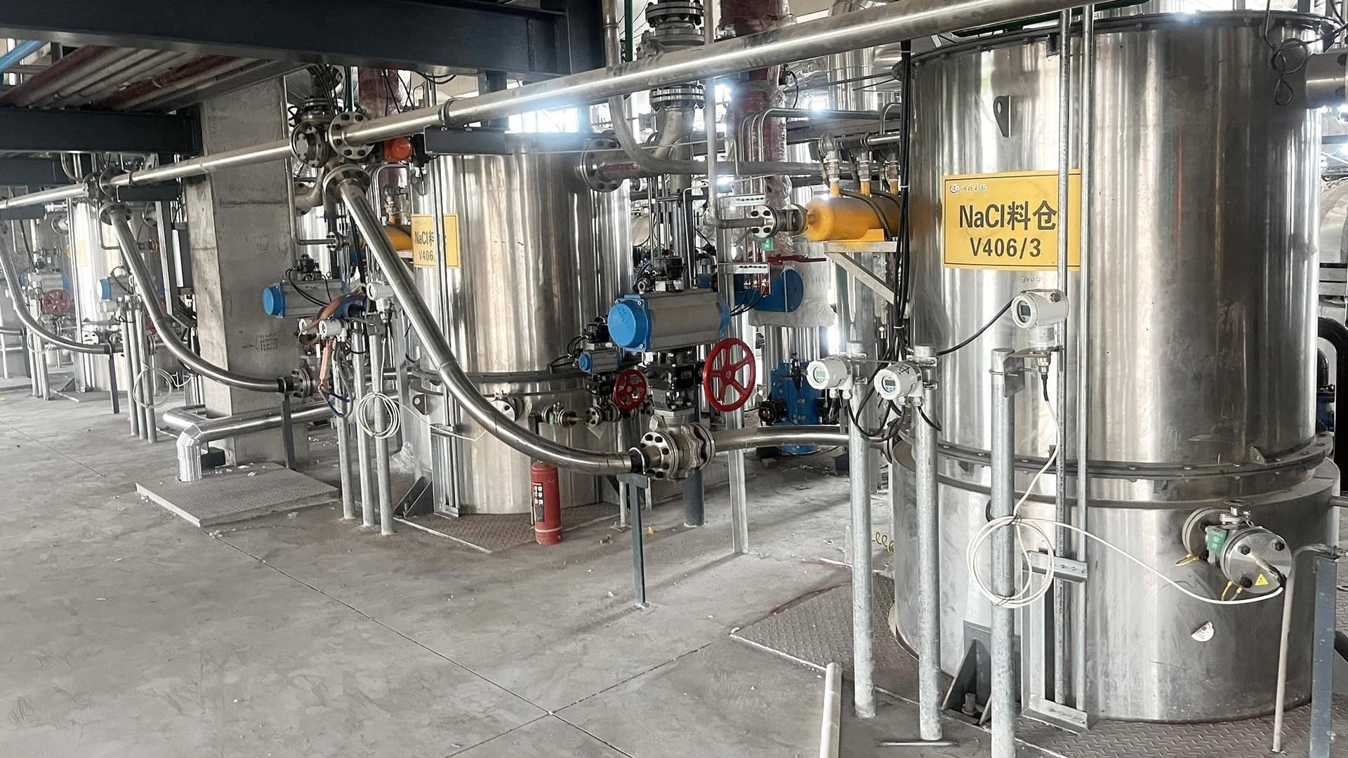 食鹽氣力輸送系統(tǒng)(圖1) 食鹽氣力輸送系統(tǒng)(圖1)