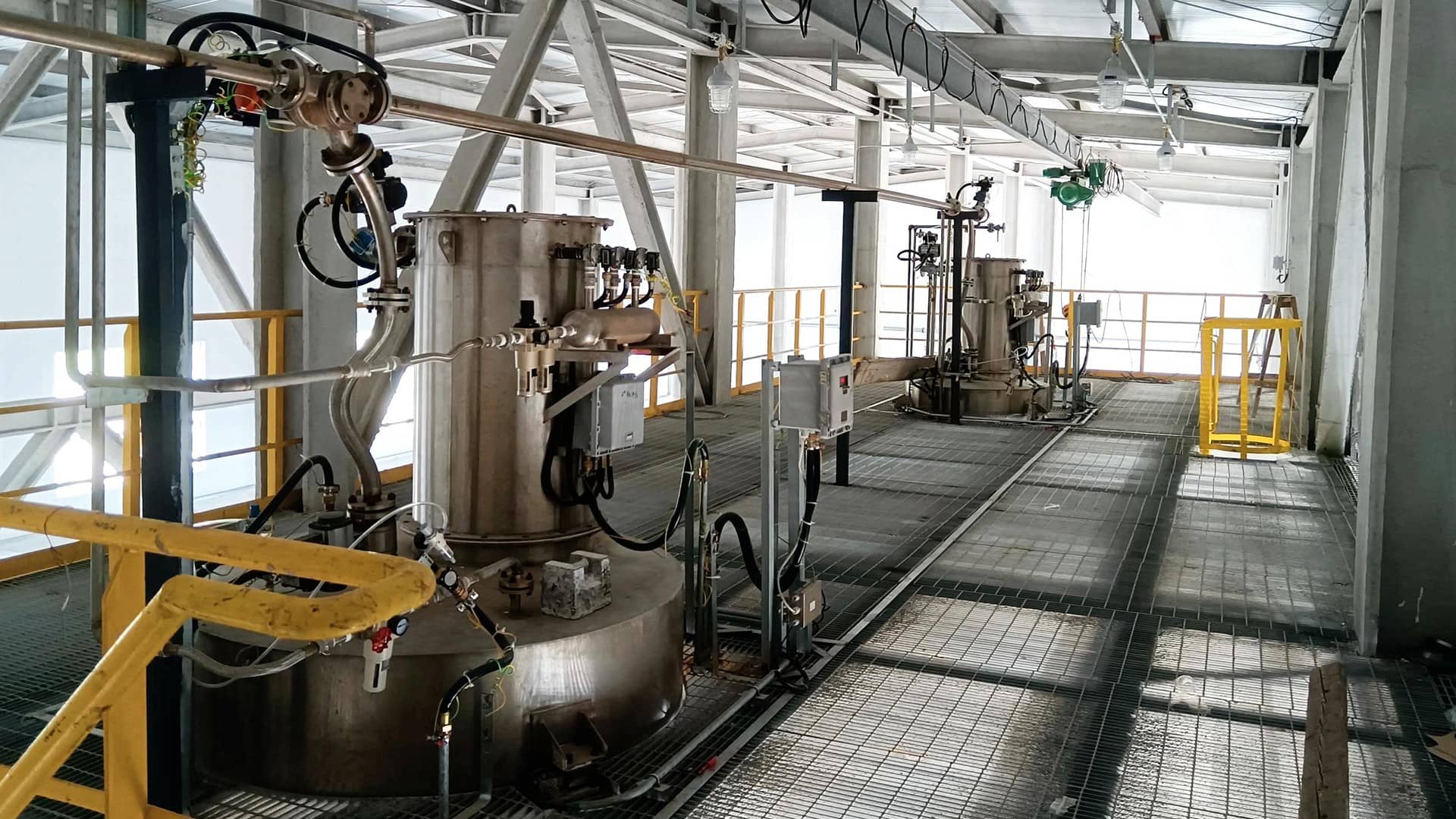 氧化鐵粉氣力輸送系統(tǒng)(圖2) 氧化鐵粉氣力輸送系統(tǒng)(圖2)