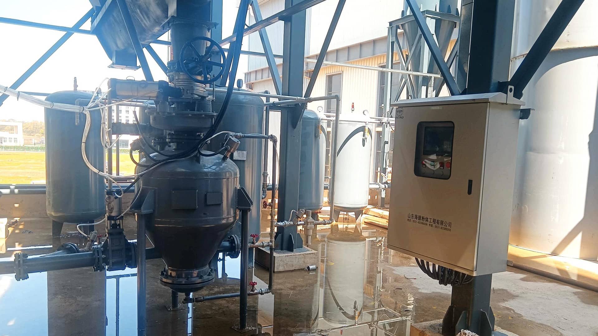 玉米粉氣力輸送系統(tǒng)(圖2)