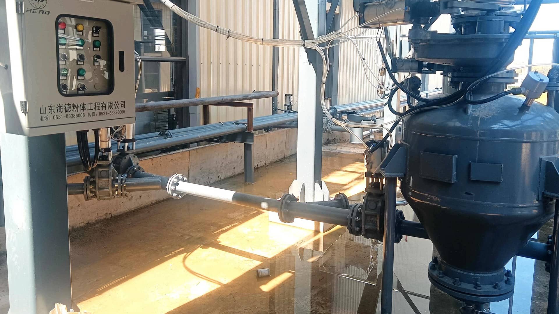 焦化廠灰渣氣力輸送應(yīng)用 焦化廠灰渣氣力輸送應(yīng)用(圖1)