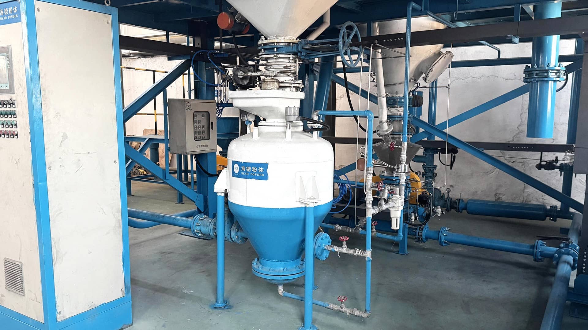 粉體輸送系統(tǒng)工藝在石膏輸送中的應(yīng)用(圖5)